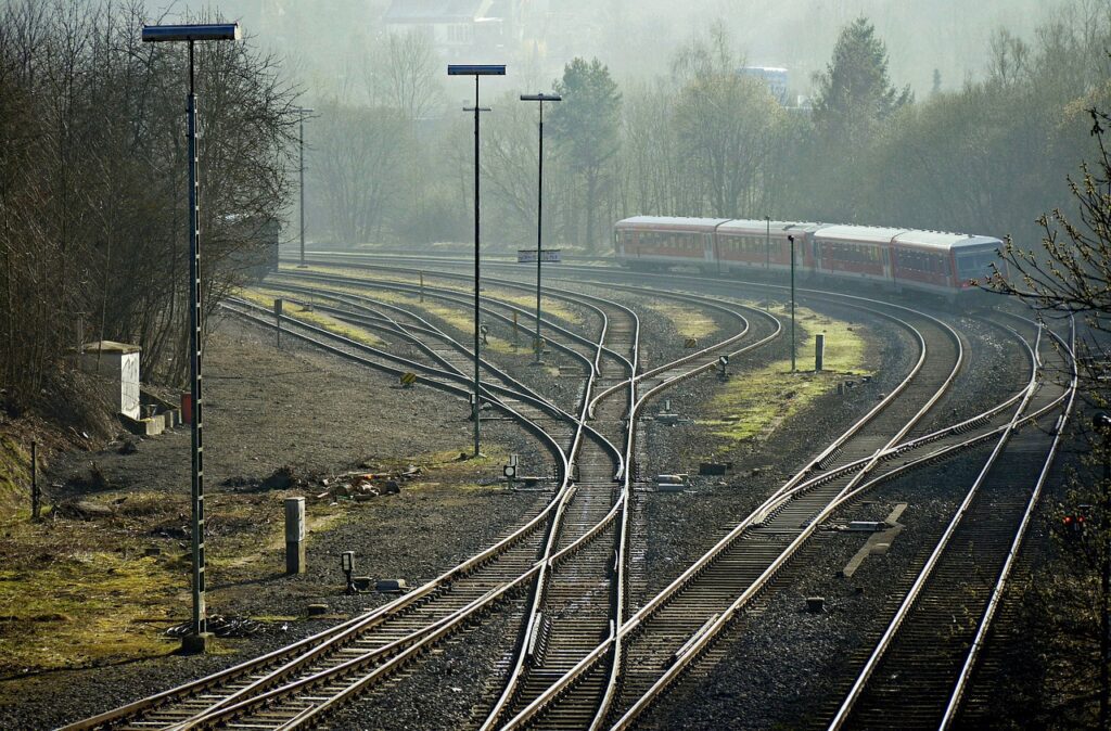 railways, track tracks, sidings-1377329.jpg