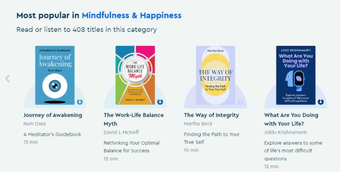 Popular books on Mindfulness & Happiness