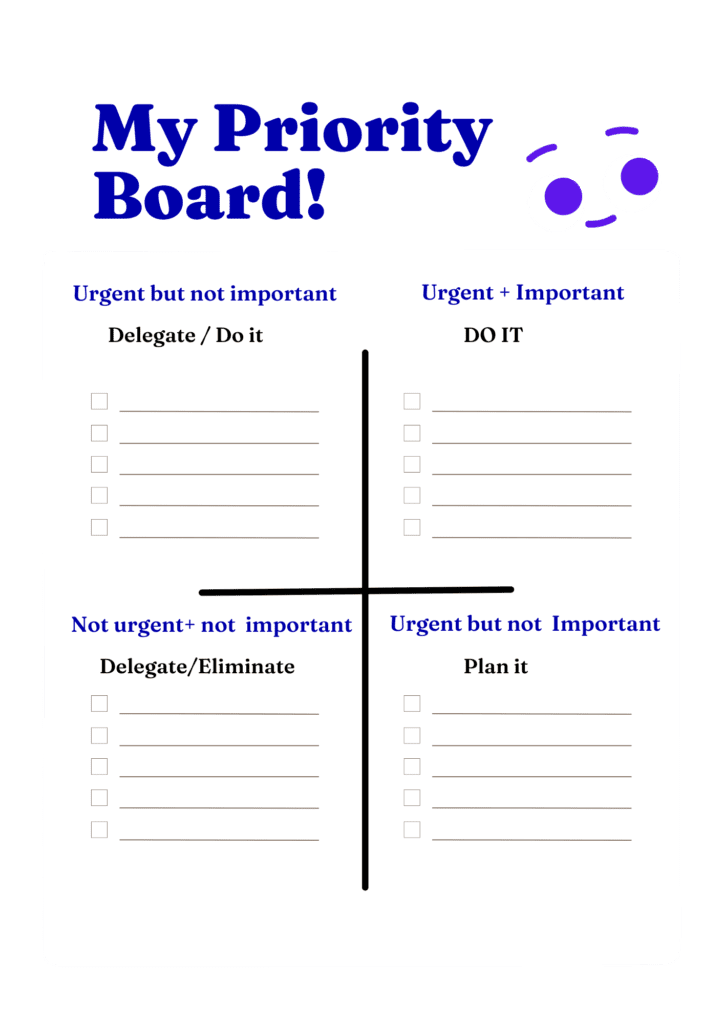 priority board