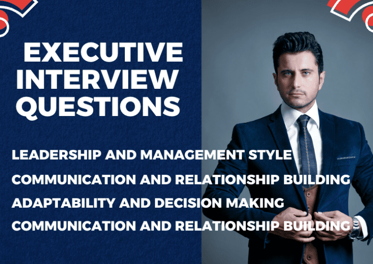 Excel Executive Interview Questions | with 40+ Examples